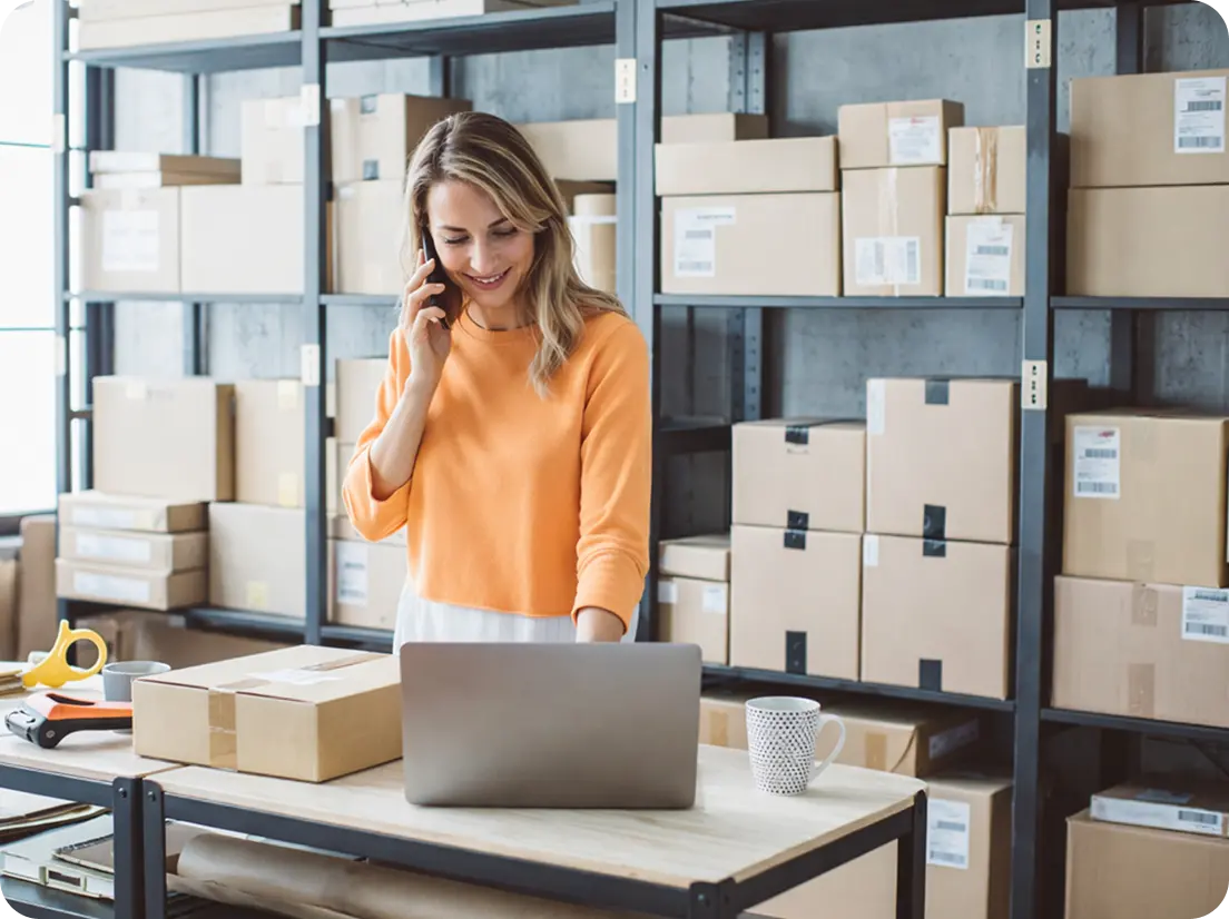 E-commerce customer support dashboard with unified inbox for chat, email, and phone