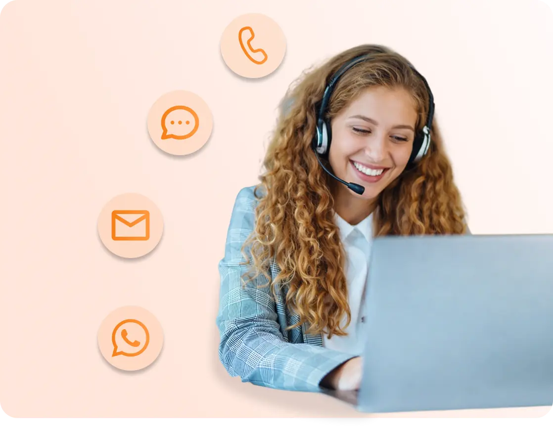 Omnichannel unified inbox dashboard