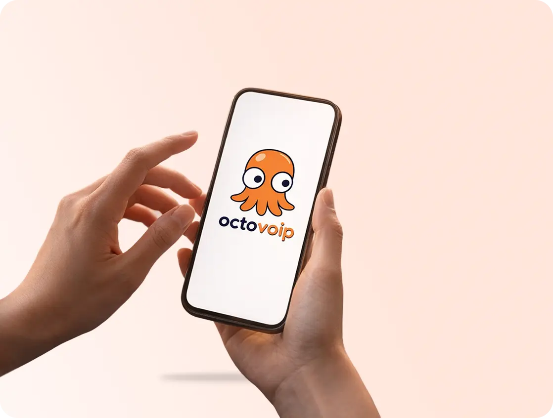Real estate agent mobile app with active call interface, office caller ID, and voicemail transcription