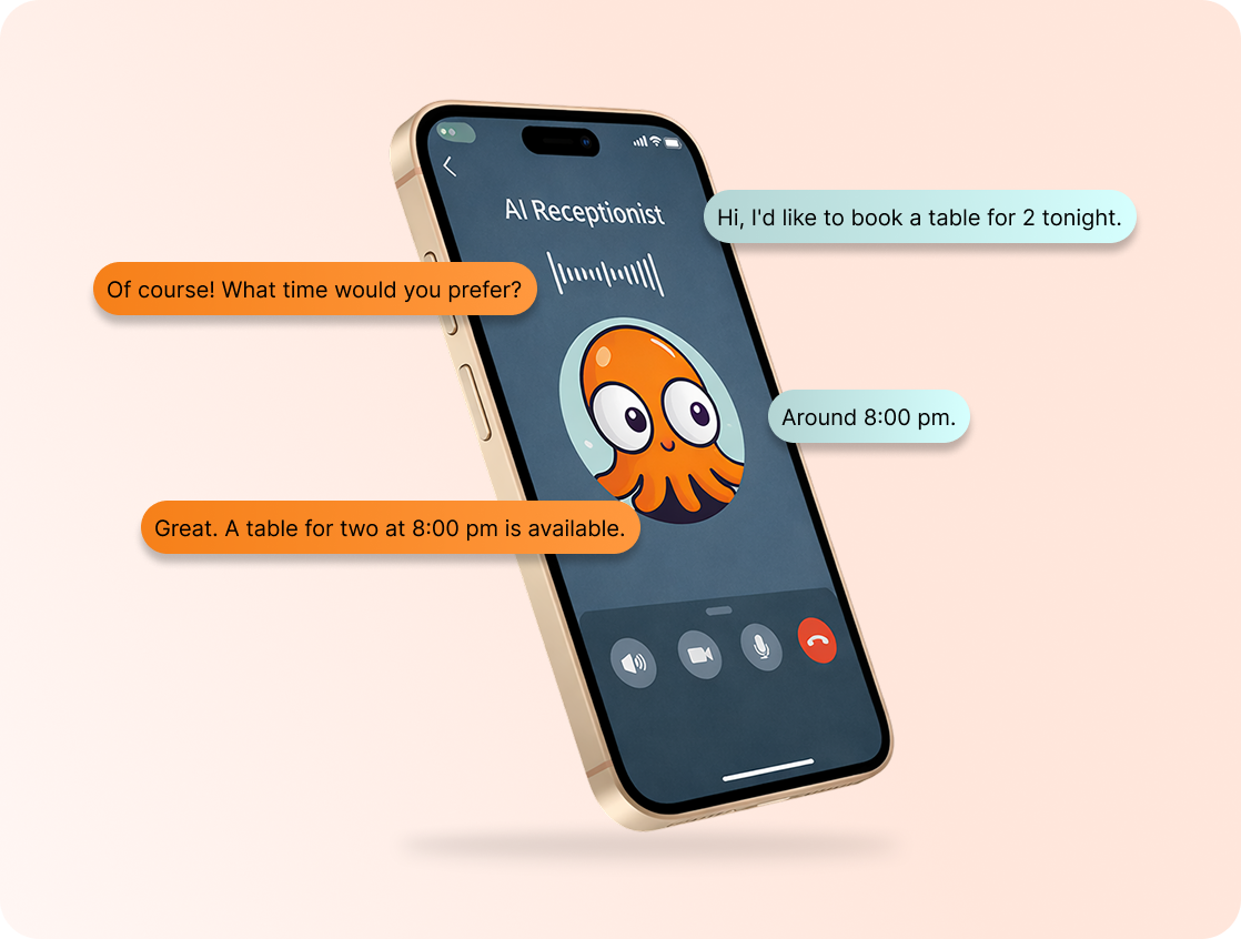 AI-powered restaurant reservation management dashboard